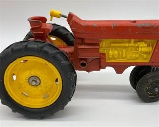 Vintage Hubley tractor & farm trailer