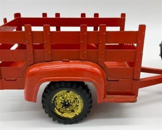 Vintage Hubley tractor & farm trailer