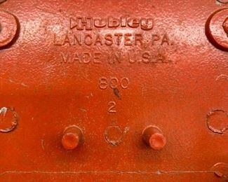 Vintage Hubley tractor & farm trailer