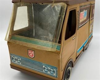 Vintage Mattel Big Jim Sports Camper with accessories