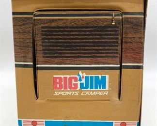 Vintage Mattel Big Jim Sports Camper with accessories