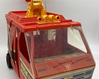 Vintage Mattel Big Jim Rescue Rig with accessories