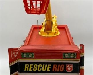 Vintage Mattel Big Jim Rescue Rig with accessories
