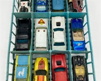 Vintage Hot Wheels cars and trucks