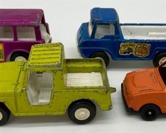 Vintage Hot Wheels antique trucks and cars