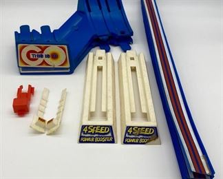 Vintage 1975 Mattel Power Boost race track (parts only)