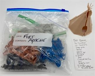 Vintage Marx Fort Apache Play Set (72 pieces)