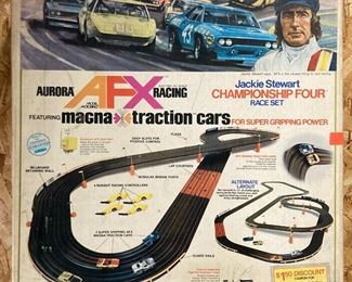 Vintage AFX Jackie Stewart Championship Four Race Set