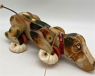 Vintage Fisher-Price Snoopy pull along toy