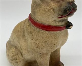 Vintage dog coin bank