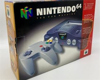 Nintendo N64 with box
