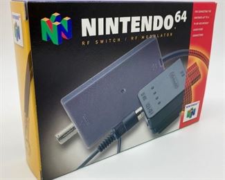 Nintendo N64 RF Switch Modulator with box