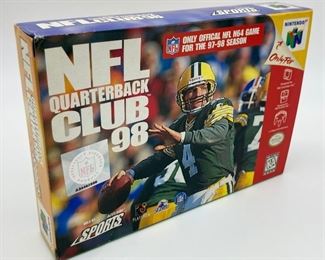 Nintendo N64 NFL Quarterback Club '98