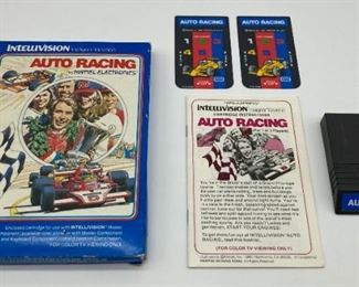 Intellivision Auto Racing game