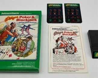 Intellivision Poker & Blackjack game