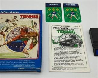 Intellivision Tennis game