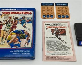 Intellivision NBA Basketball game