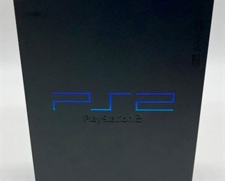PS2 Console with case and controllers