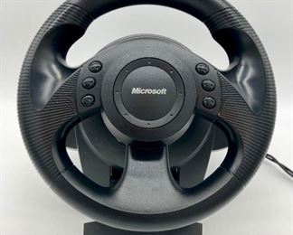 Microsoft SideWinder Wheel and Pedal