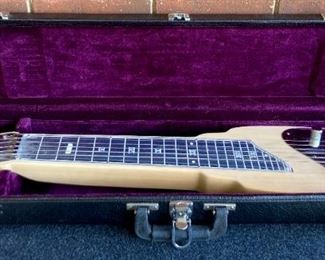 Fender Lap steel guitar and case