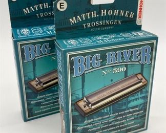 Matthew Hohner Trossingen Big River harmonicas