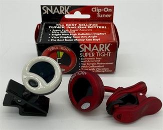 Guitar clip-on tuners