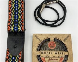 Vintage guitar accessories