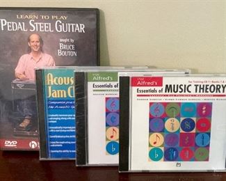 Guitar Instructional DVDs/software
