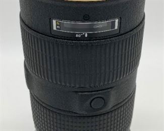 Nikon Nikkor AF-S Zoom 80-200mm f.2,8 IF-ED lens with box and case