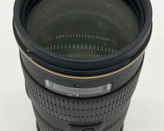 Nikon Nikkor AF-S Zoom 80-200mm f.2,8 IF-ED lens with box and case