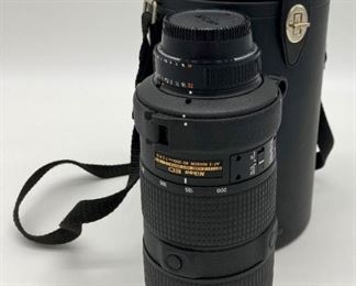 Nikon Nikkor AF-S Zoom 80-200mm f.2,8 IF-ED lens with box and case
