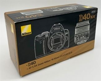 Nikon D40 kit - Complete!