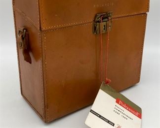 Polaroid The 700 land camera with accessories and case