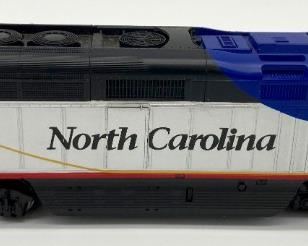 Athearn F59PHI NCDOT #1755 City of Salisbury NC Locomotive with box HO scale