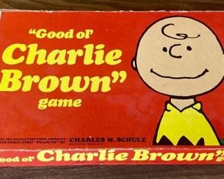 Vintage Milton Bradley "Good Ol' Charlie Brown" board game