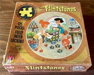 Vintage Flintstones 125 pc jigsaw puzzle