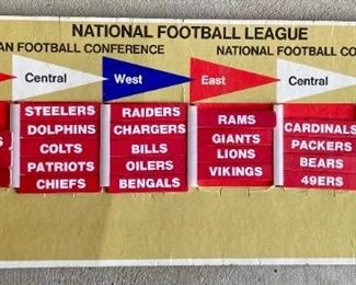 Vintage NFL Electronic football game