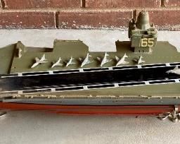 Vintage USS Enterprise 3 foot model with box