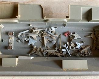 Vintage USS Enterprise 3 foot model with box