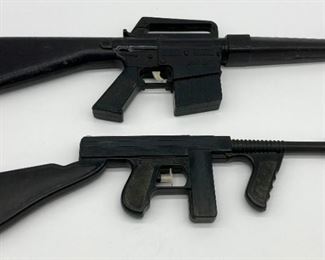 Vintage toy plastic semi-autos
