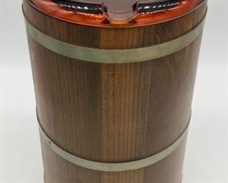 Basketville barrel ashtray