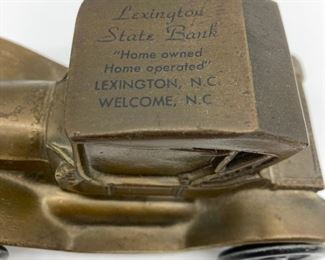 Vintage Model T coin bank