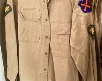 US Army WWII 3rd Army XII Corps Special Forces shirt