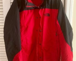 Assortment of men's and women's clothing, various name brands including: The North Face, Polo by Ralph Lauren, Bob Timberlake, Reed, Calvin Klein, Izod, Dickie's, and more