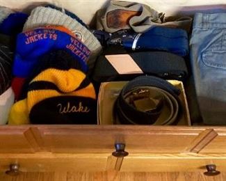 Assortment of men's and women's clothing, various name brands including: The North Face, Polo by Ralph Lauren, Bob Timberlake, Reed, Calvin Klein, Izod, Dickie's, and more