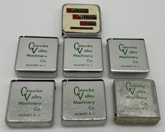 Vintage advertising small tape measures