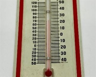 Industrial Savings and Loan, Lexington, NC outdoor thermometer