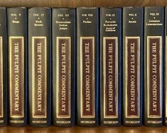 The Pulpit Commentary set
