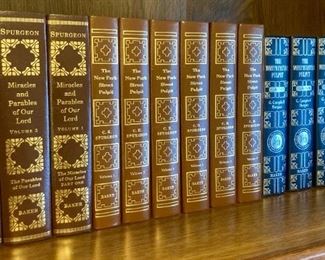 Spurgeon Miracles and Parables of Our Lord set; Spurgeon New Park Street Pulpit set; Morgan's The Westminister Pulpit set