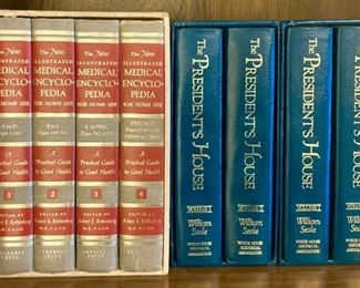 Abradale Press Medical Encyclopedia set; The President's House set